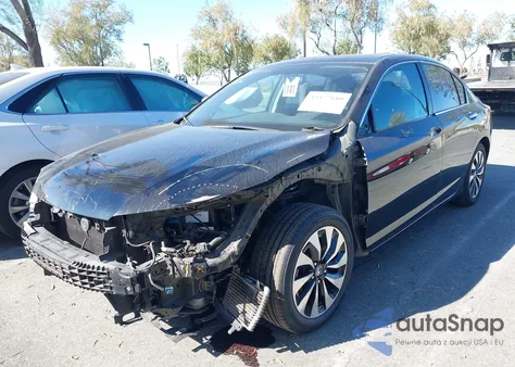 2015 Honda Accord Hybrid из США, поврежденный, VIN 1HGCR6F38FA013851